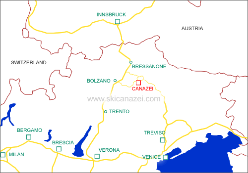 Travel to Canazei